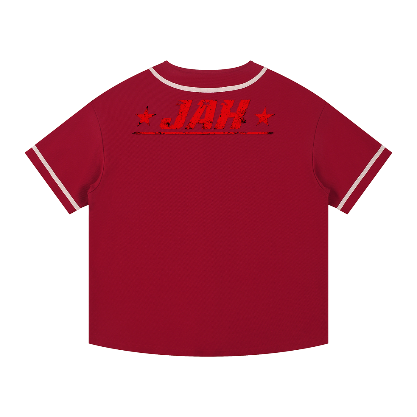 07 Jah Piped Button-Up Jersey