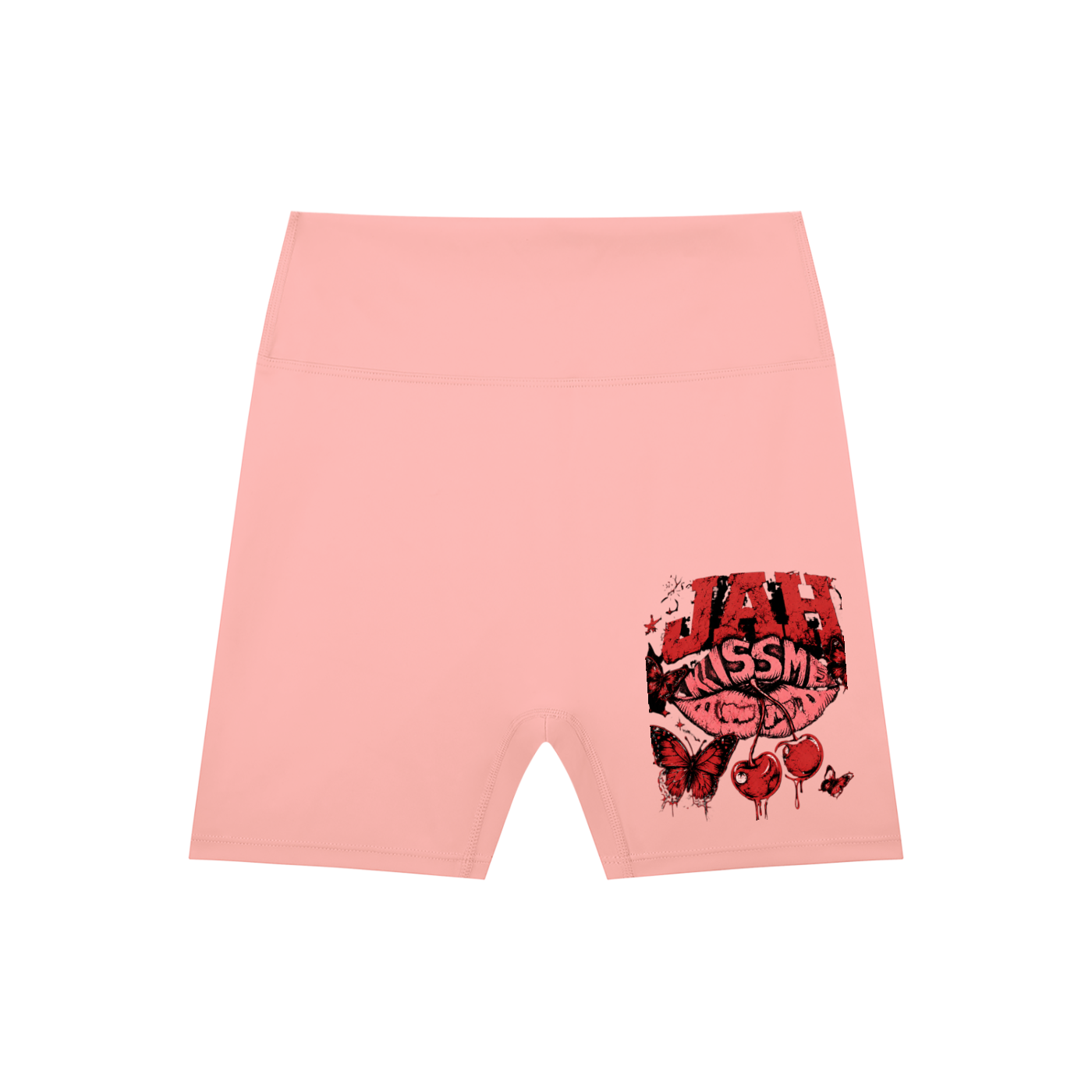 Kiss Me JAH Biker Shorts