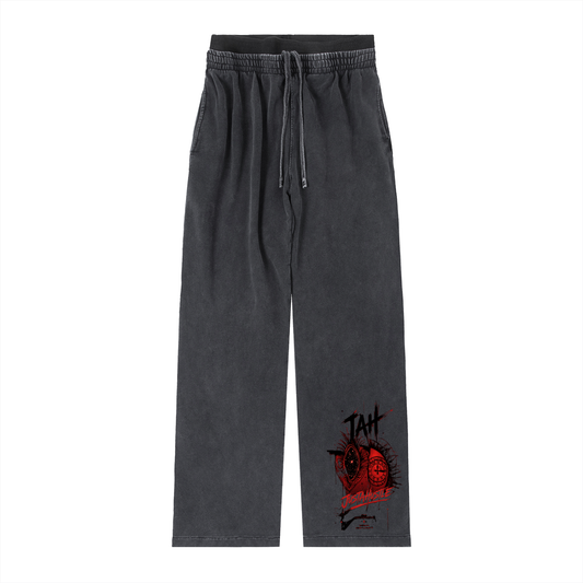 Crimson Eye Vintage Washed Waist Pants