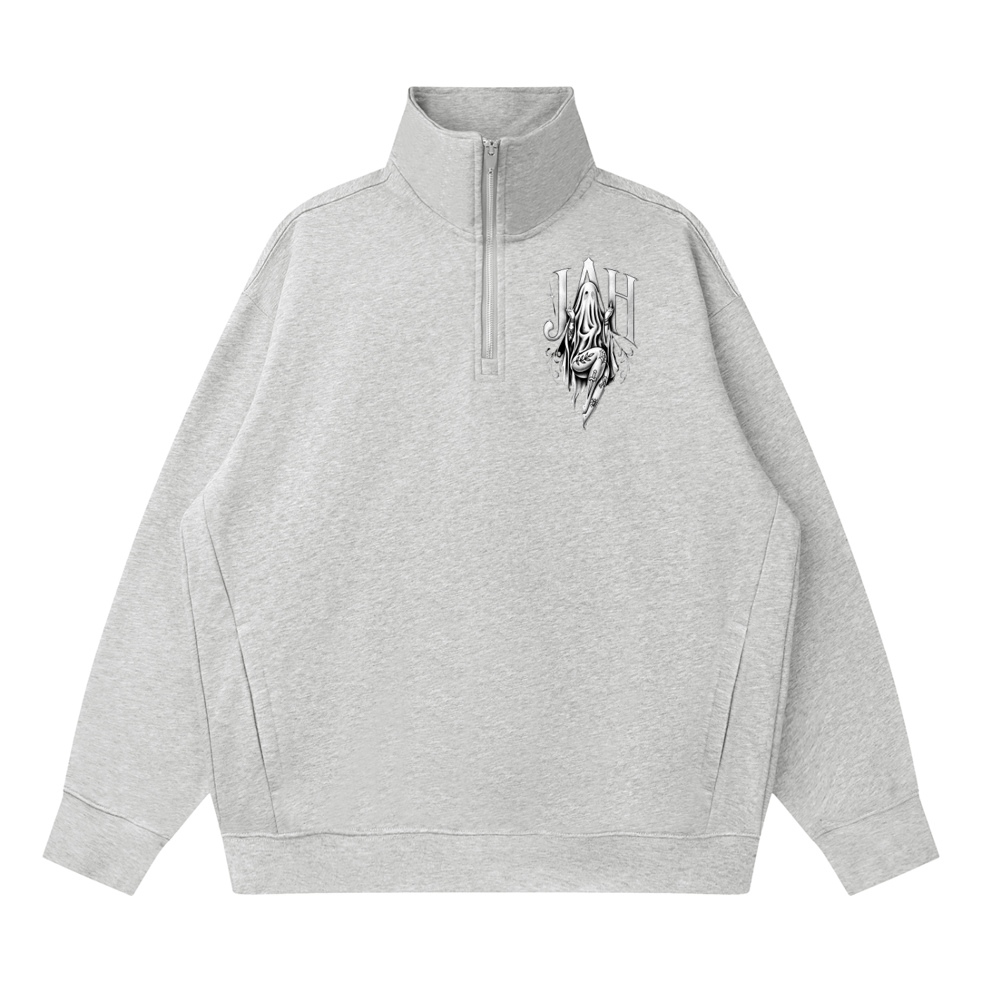 Gothic Jah Quarter-Zip