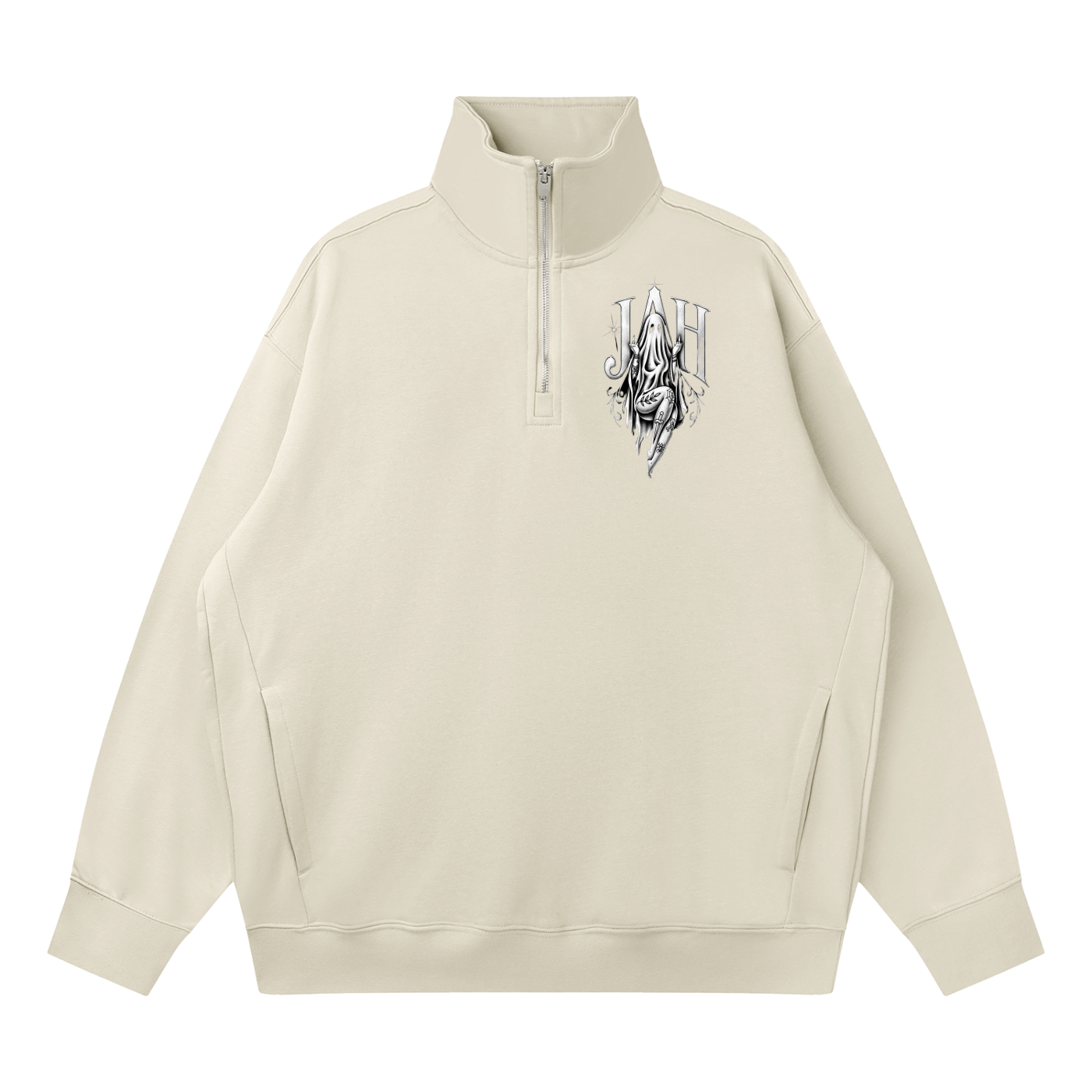 Gothic Jah Quarter-Zip