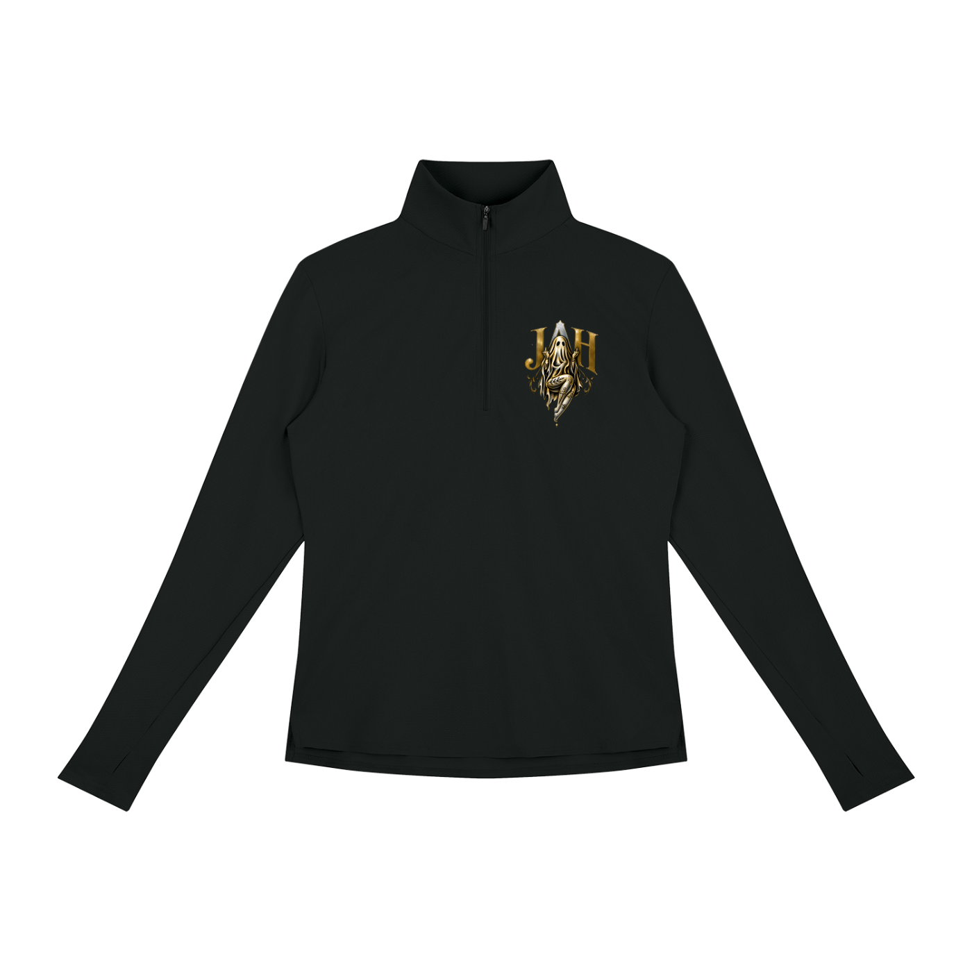 GOLD JAH Women's Quarter-Zip