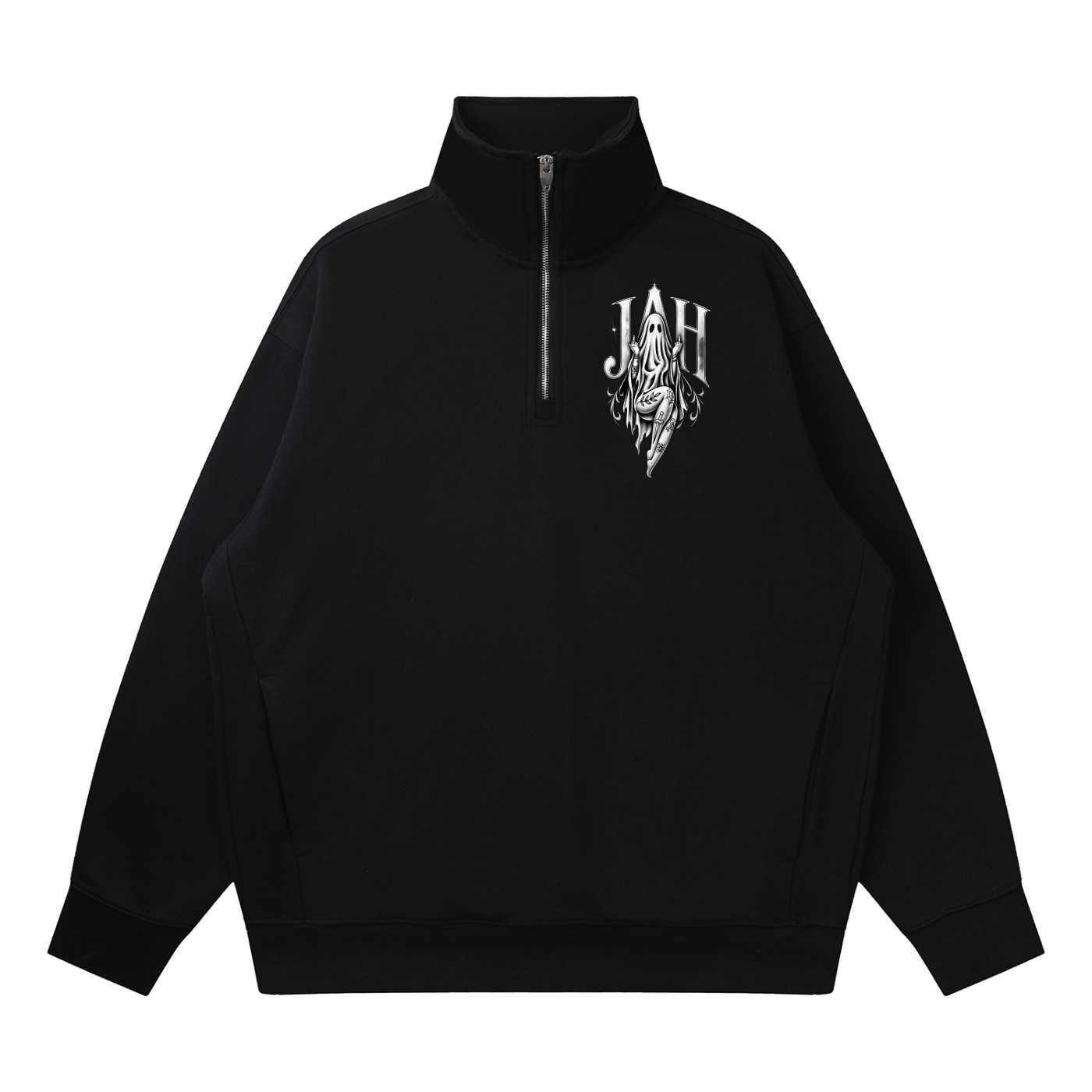 Gothic Jah Quarter-Zip