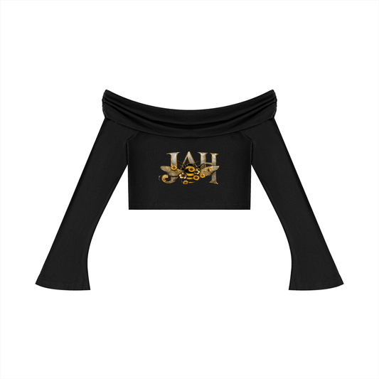 Gilded Nocturne Jah Crop T-Shirt