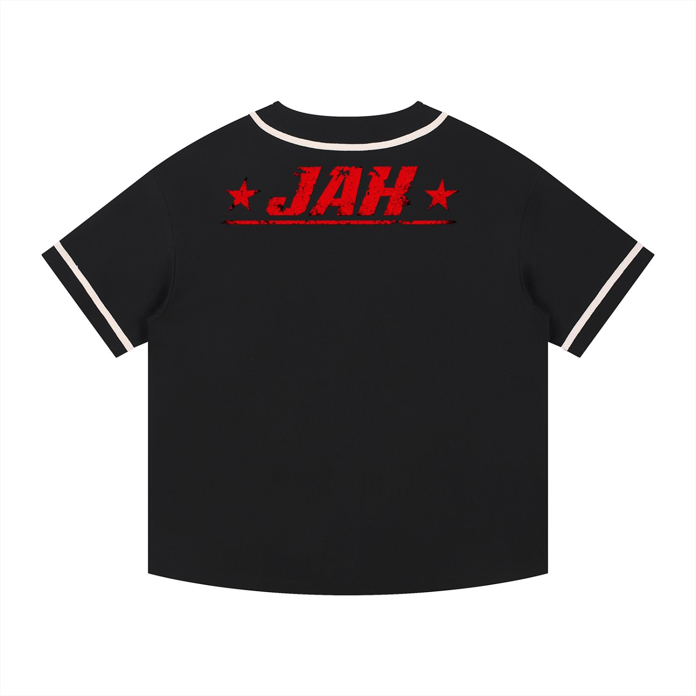 07 Jah Piped Button-Up Jersey