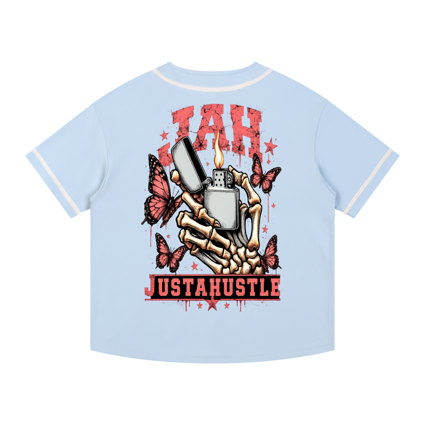 Ignite the Grind Piped Button-Up Jersey