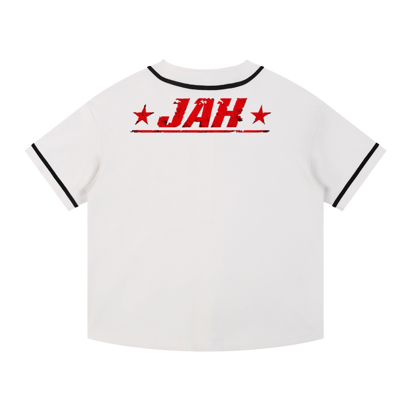 07 Jah Piped Button-Up Jersey