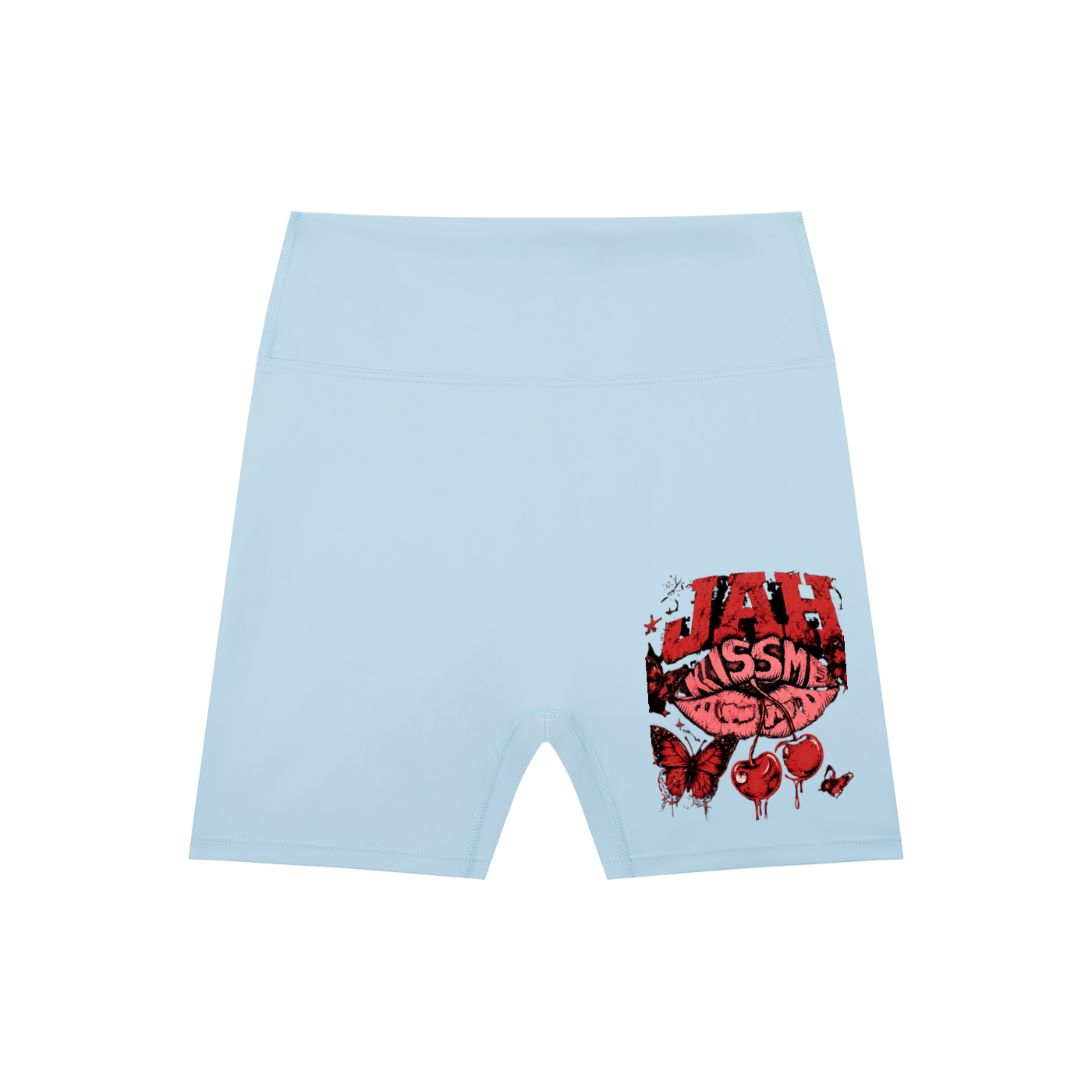 Kiss Me JAH Biker Shorts